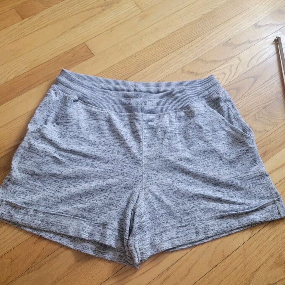 90 Degree by Reflex Soft Activewear Lounge Shorts Pockets Drawstring Women 1x - Picture 1 of 3